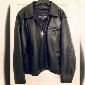 Wilson’s Leather Men’s Bomber/Motorcycle Jacket